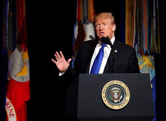 'EEUU tiene las mejores armas del mundo': Trump a 'adversarios'