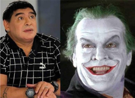 Los memes del nuevo rostro de Diego Maradona