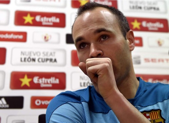 Iniesta: 'Cuando no salen las cosas te jodes, lloras y te levantas'