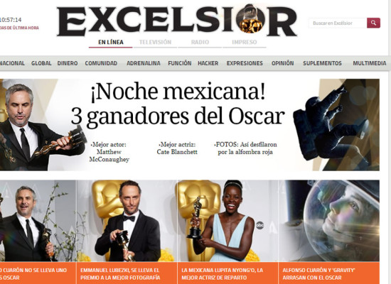 Euforia en México por 'noche histórica' para mexicanos en los Oscar