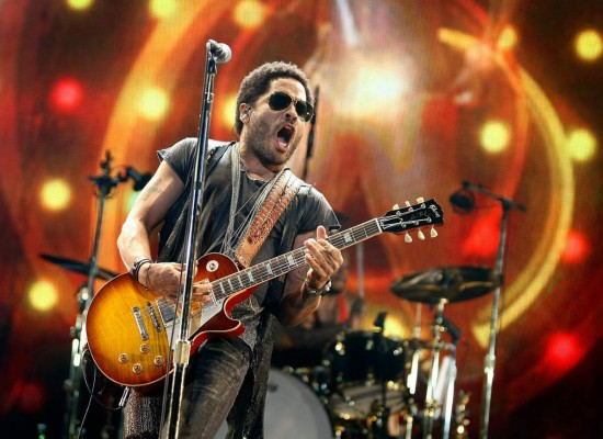 Lenny Kravitz performs at Comerica Theatre in Phoenix on Sunday, February 12, 2012. CQ (Ralph Freso/Special for the Arizona Republic)