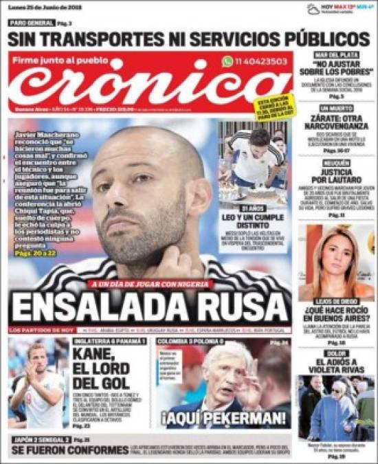 Crónica de Argentina.