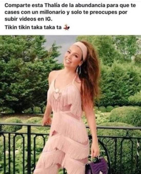 Otros incluso se han sumado al reto viral 'Thalia Challenge'. Omar Chaparro ha sido uno de los famosos que ha divertido a sus seguidores imitando a Thalia.