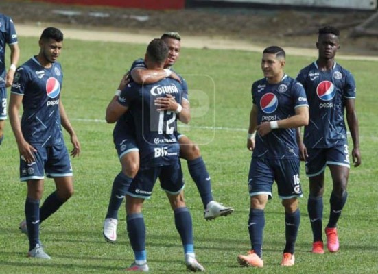 Motagua vuelve al triunfo con goleada frente al Real de Minas