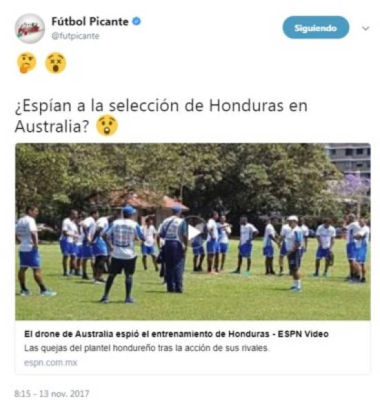 La cuenta de Twitter del programa Fútbol Picante de México.