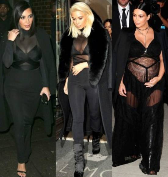 A pesar de los rumores que Kanye West le habría sido infiel a la socialité, Kim no deja de lucir bella en sus diferentes outfits.