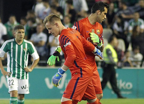 El Barça confirma lesión de Bravo y se perdería el resto de la Liga