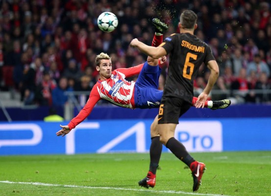 Griezmann mantiene vivo al Atlético de Madrid en la Champions League