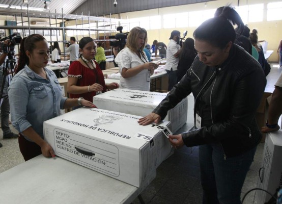 Elecciones en Honduras: Maletas electorales saldrán el lunes en cinco rutas