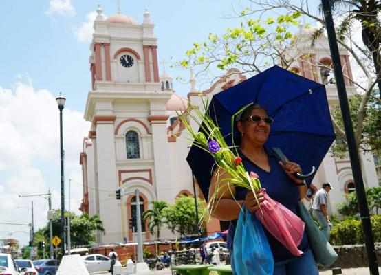 Así se preparan vendedores de palmas para el Domingo de Ramos