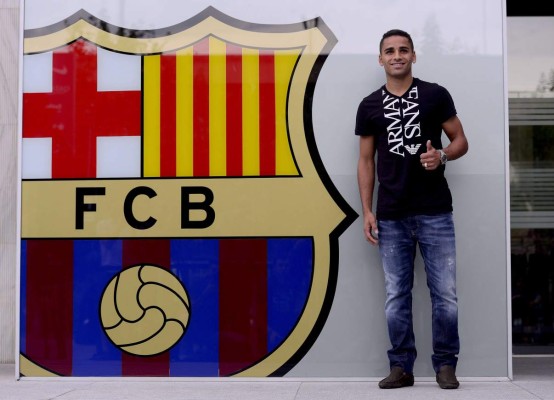 Douglas Pereira: 'Jugar en el Barcelona es lo máximo'