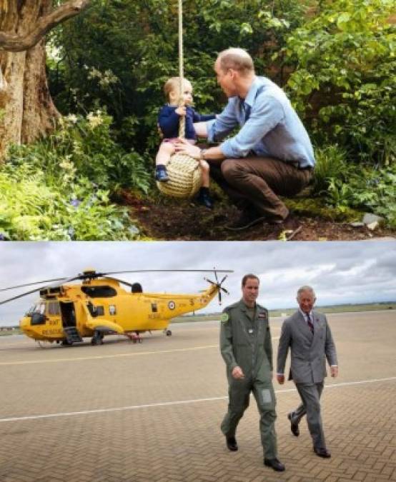 Príncipe William de Inglaterra<br/><br/>Los duques de Cambridge desearon un feliz día del padre a sus seguidores a través de la cuenta Kensington Palace en Instagram, en donde se publicaron dos fotografías de William, padre de tres. En una el esposo de Kate Middleton aparece con su hijo menor, el príncipe Louis y en la segunda junto a su padre, el príncipe Carlos.<br/>