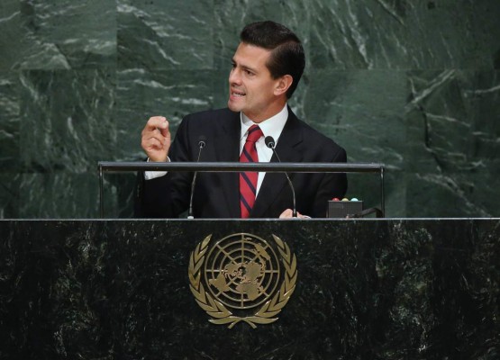 El mensaje de Peña Nieto contra Trump desde la ONU