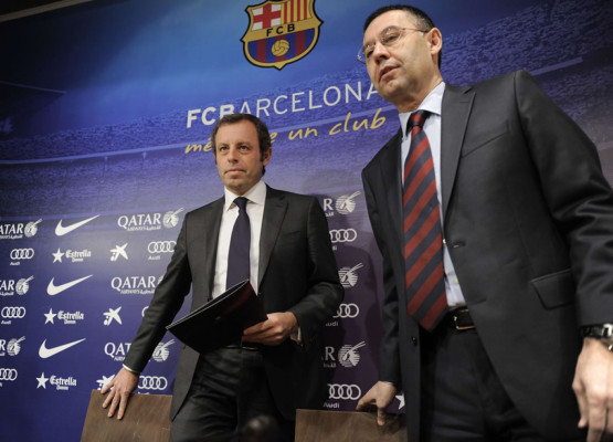 Sandro Rosell hace oficial su renuncia a la presidencia del Barça