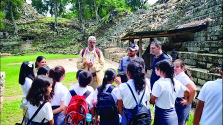 El programa educativo se suma a los trabajos de rescate del templo maya más emblemático de Copán