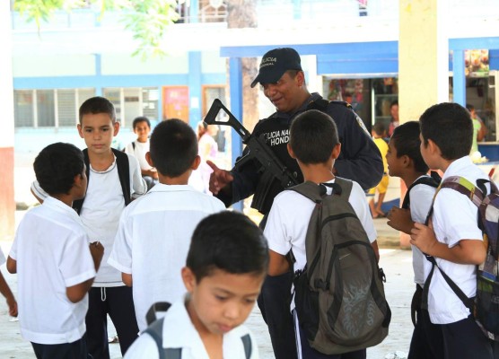 Pretenden alejar de pandillas a 12,000 niños de San Pedro Sula