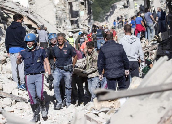 Registradas 160 réplicas tras el terremoto en Italia