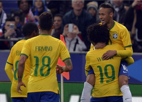 Victoria de prestigio de Brasil sobre Francia en amistoso