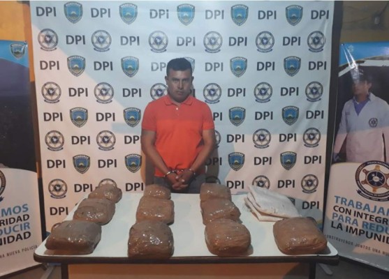 Policía captura supuesto distribuidor de drogas al narcomenudeo en Intibucá
