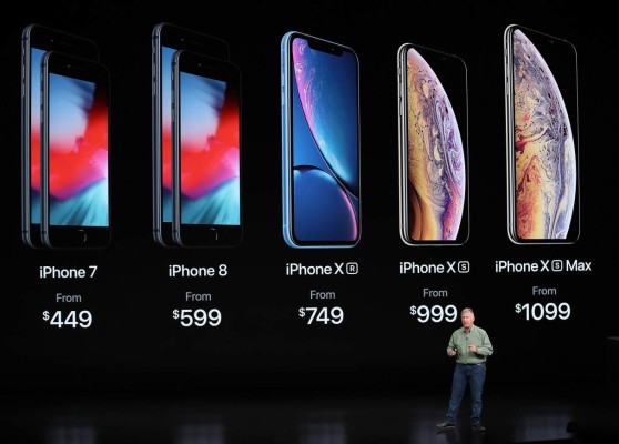 Apple presentó su nueva gama alta, el iPhone Xs