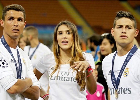 La confesión de la mujer de James Rodríguez que no gustará a Cristiano Ronaldo