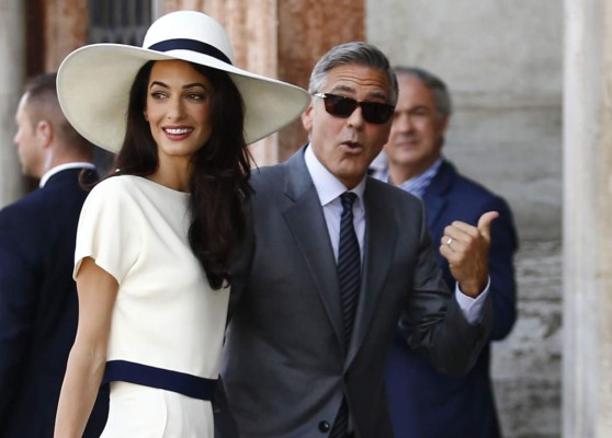George Clooney y Amal Alamuddin ya están legalmente casados