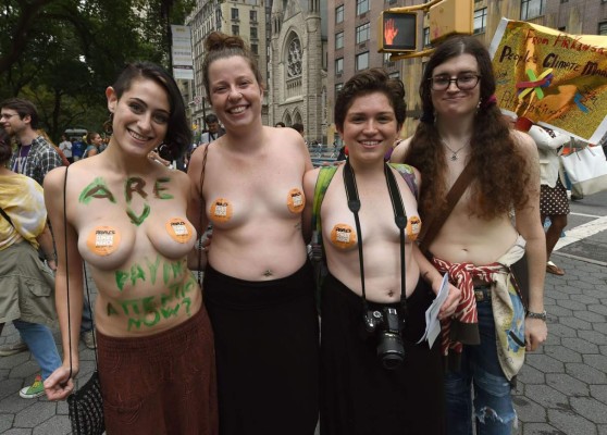 Multitudinarias marchas contra el cambio climático