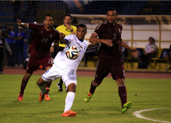 Honduras cumplió y ganó a Venezuela en su despedida