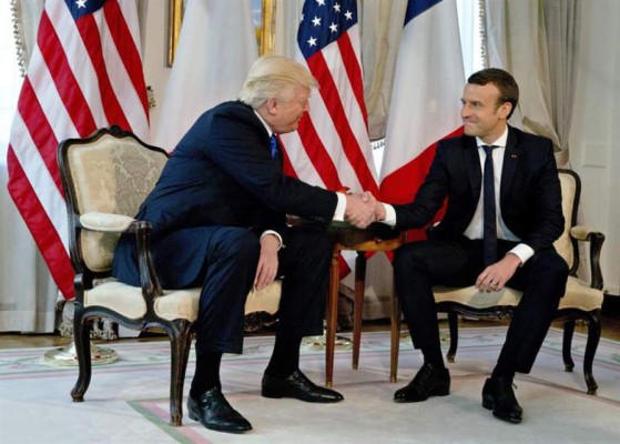 Trump acepta invitación de Macron a la Fiesta Nacional francesa