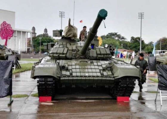 Así son los tanques rusos que Nicaragua le compró a Rusia