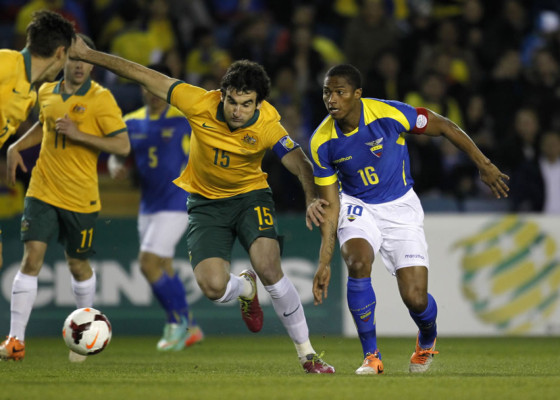Ecuador remonta ante Australia en un gran segundo tiempo