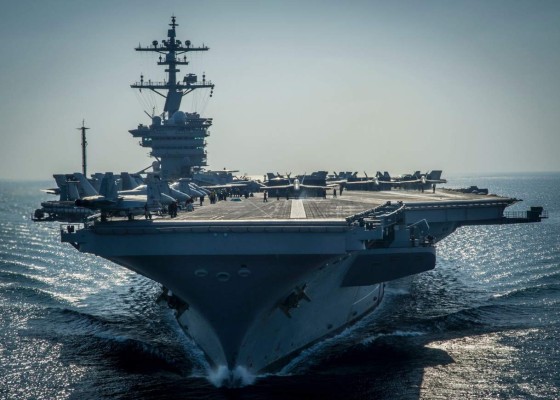 Flota de guerra de EUA está lejos de Corea del Norte