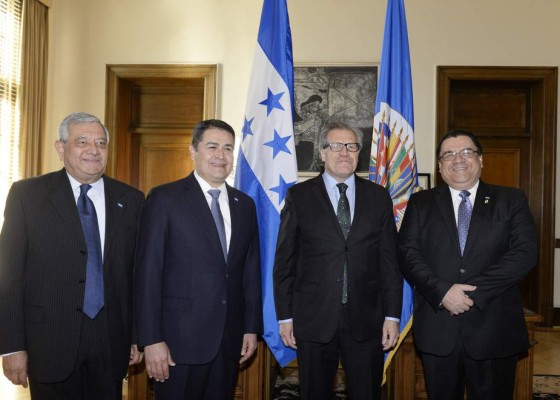 Corrales agradece a OEA por apoyo contra la corrupción