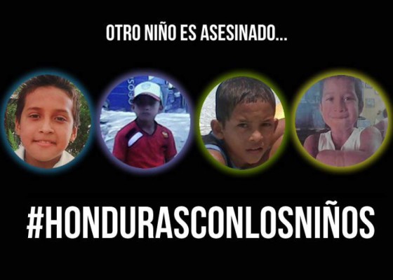 Hondureños marcan tendencia en redes con #HondurasconlosNiños