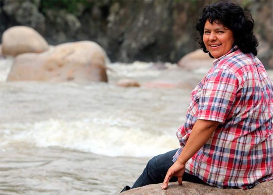 Etnia lenca de Honduras pierde a su líder ambiental Berta Cáceres