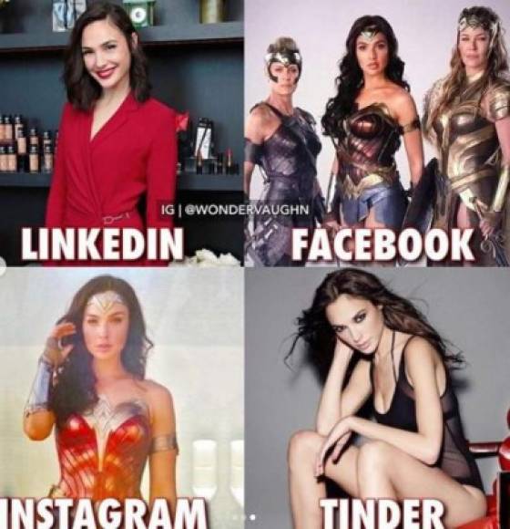 Gal Gadot dejó con la boca abierta a sus millones de seguidores, su foto de Tinder la mostró como en muy pocas ocasiones.