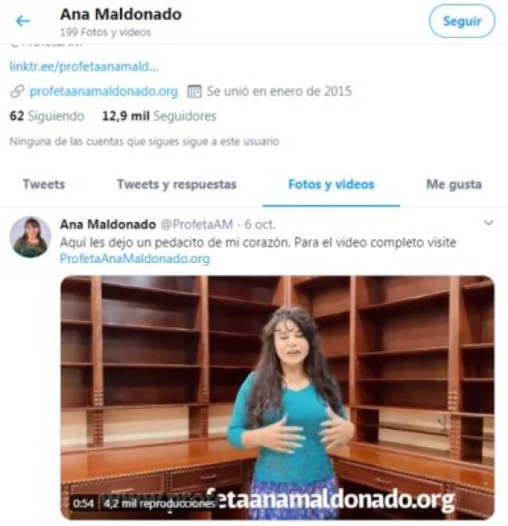 La pastora Ana finalizó su comunicado expresando que se siente saludable, bendecida, 'Me siento feliz y con mucha paz'.