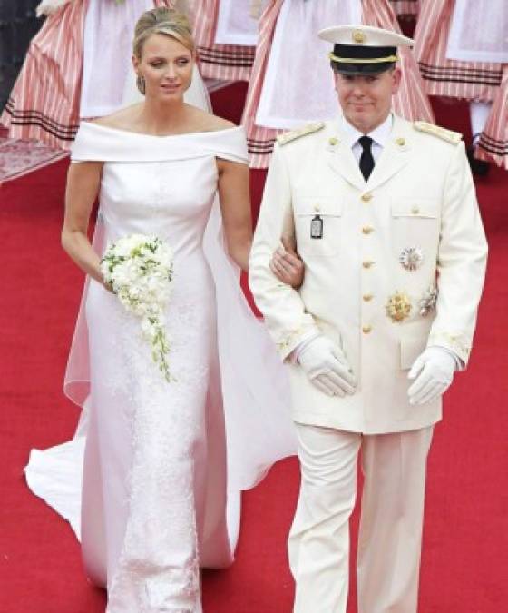 5. Charlene Wittstock<br/><br/>Se casó con Alberto de Mónaco el 2 de julio de 2011<br/>