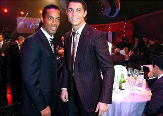 Ronaldinho: 'La rabia de Cristiano es vivir la misma época que Messi'