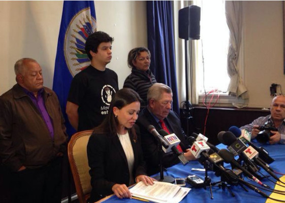 María Corina Machado: Venezuela será escuchada en la OEA