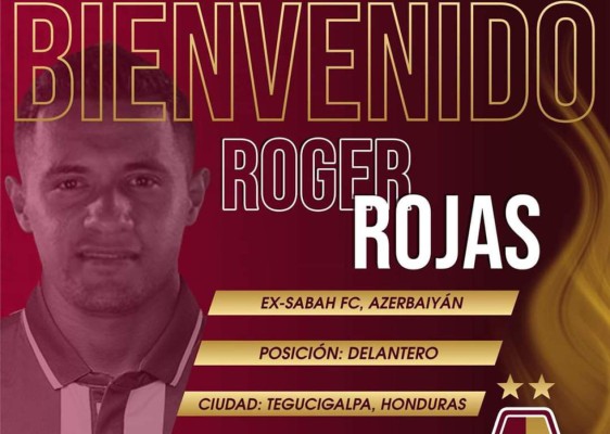 El Deportes Tolima de Colombia le da la bienvenida a Roger Rojas