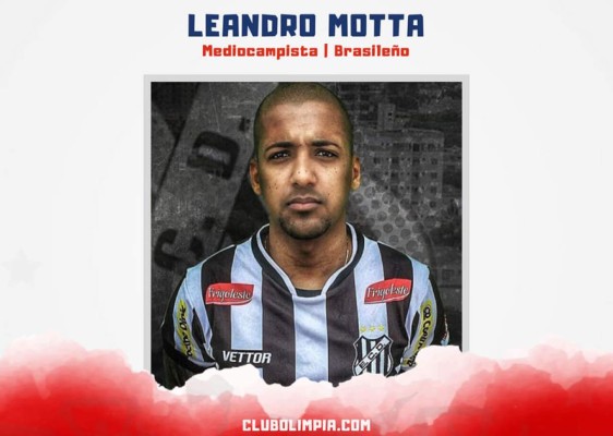 Olimpia anuncia fichaje de mediocampista brasileño Leandro Motta