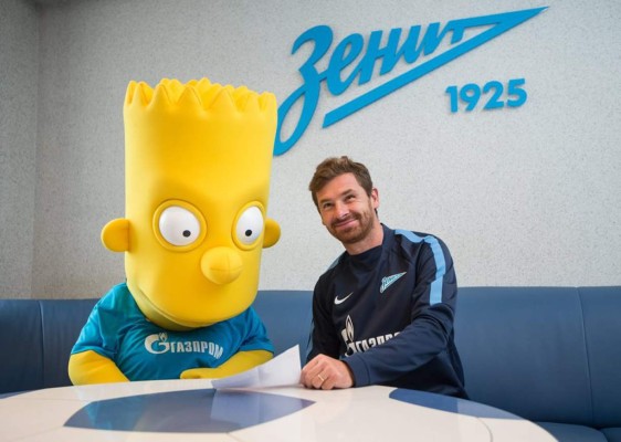 El Zenit de San Petersburgo fichó a Bart Simpson