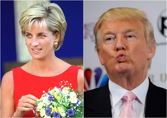 Donald Trump acosaba a la princesa Diana