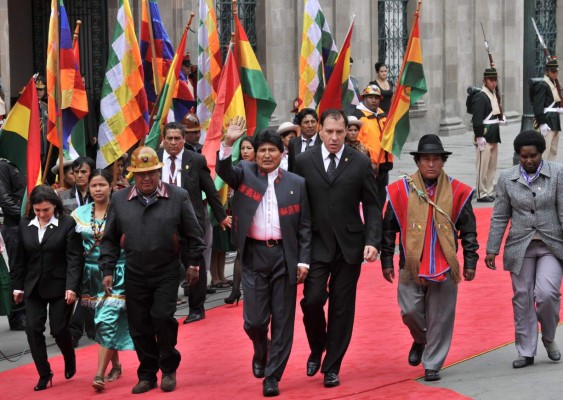 Evo Morales asume tercer mandato consecutivo en Bolivia