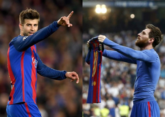 Piqué le lanza dardo al Real Madrid y habló sobre el festejo de Messi