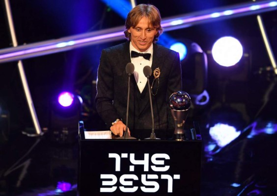 Luka Modric se lleva el premio The Best 2018