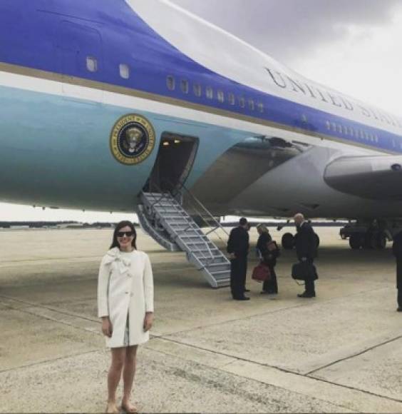 Madeleine gozaba de la entera confianza de la familia Trump y les acompañaba en todos sus viajes.