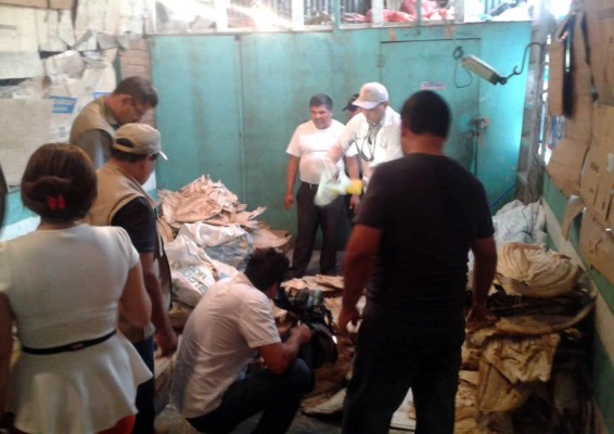 Más 120 de libras de pescado seco decomisan en mercados de San Pedro Sula