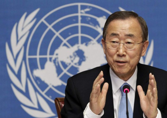 Ban Ki-moon tendrá 12 reuniones durante su visita a Honduras